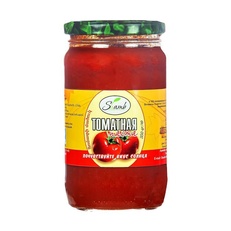 Томатная паста Shamb 350 гр., стекло