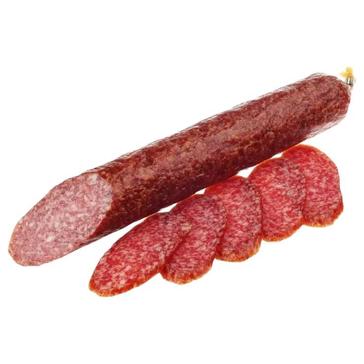 Колбаса мясная Калинковичский мясокомбинат сырокопченая салями кремлевская престиж 400 гр., в/у