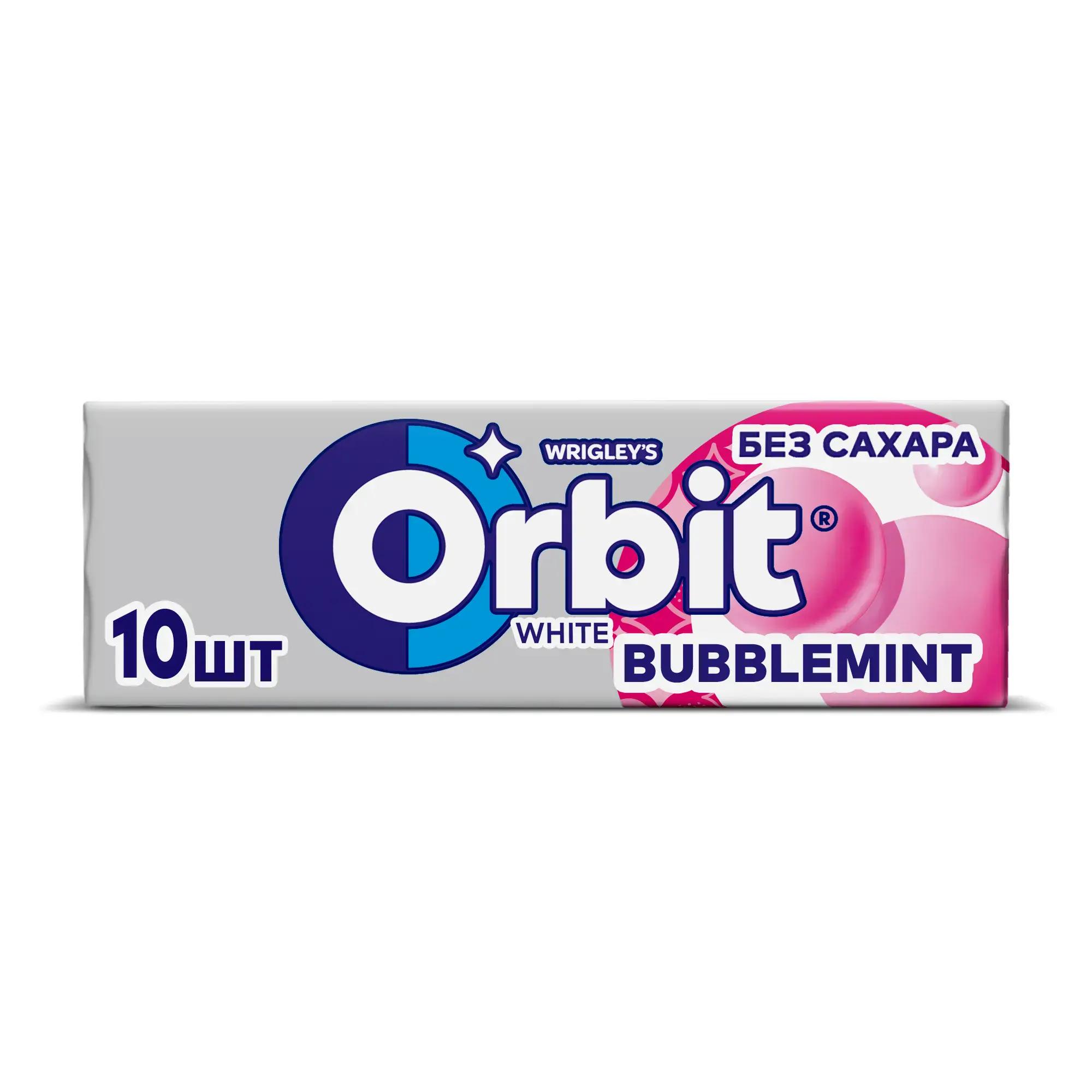 Жевательная резинка Orbit Bubblemint 13,6 гр., бумага