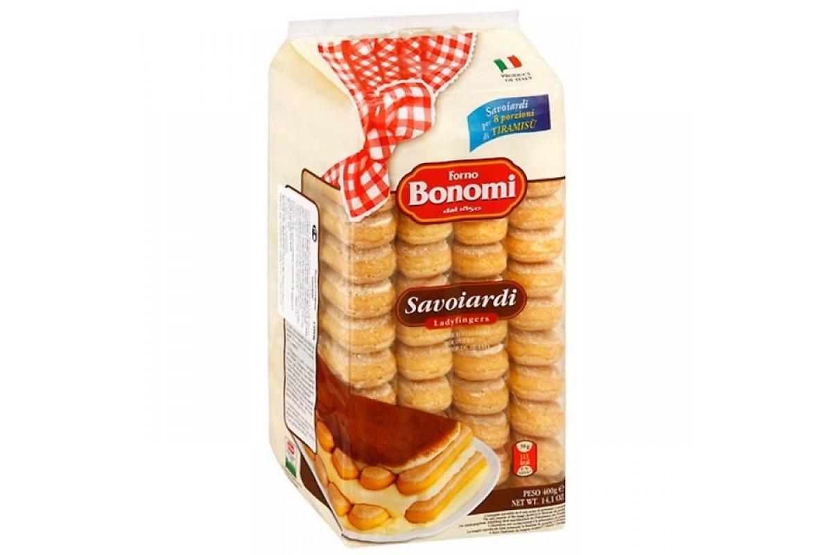 Печенье Савоярди, Forno Bonomi, 400 гр., флоу-пак