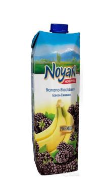 Бананово-ежевичный нектар, Noyan №20, 1 л., тетра-пак