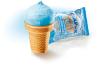 Мороженое стаканчик вафельный Колибри Снежный шарик голубое небо, 90 гр., флоу-пак