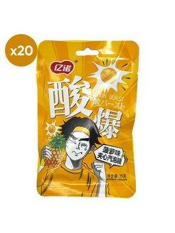 Конфеты Sour Burst ананас 25 гр., саше