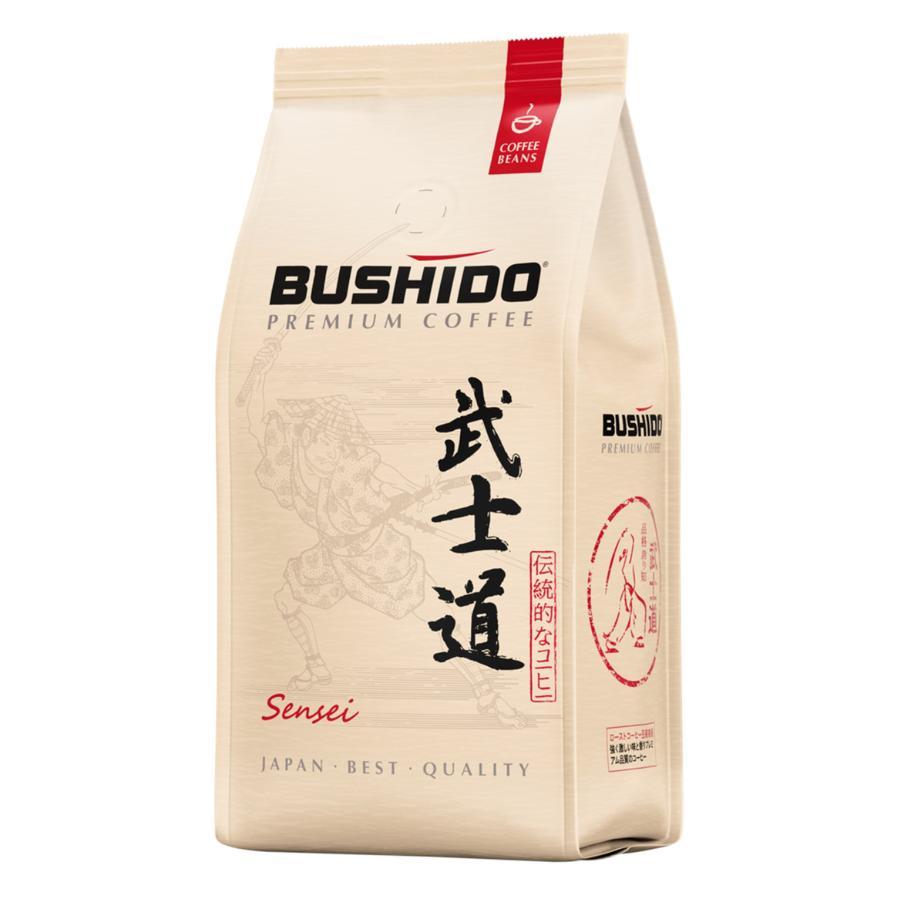 Кофе в зернах Bushido Sensei 1 кг., вакуум