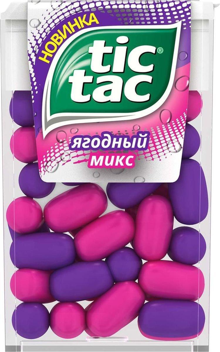 Драже TicTac ягодный микс,16 гр., ПЭТ