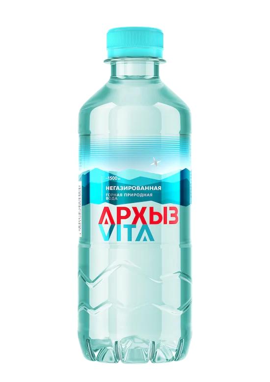 Вода негазированная Архыз Vita минеральная 330 мл., ПЭТ