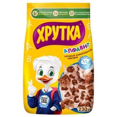 Готовый завтрак Хрутка Алфавит 230 гр., флоу-пак