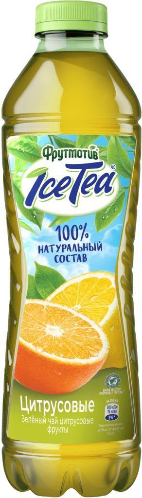 Чай зеленый Ice Tea Фрутмотив цитрус негазированный 1,5 л., ПЭТ