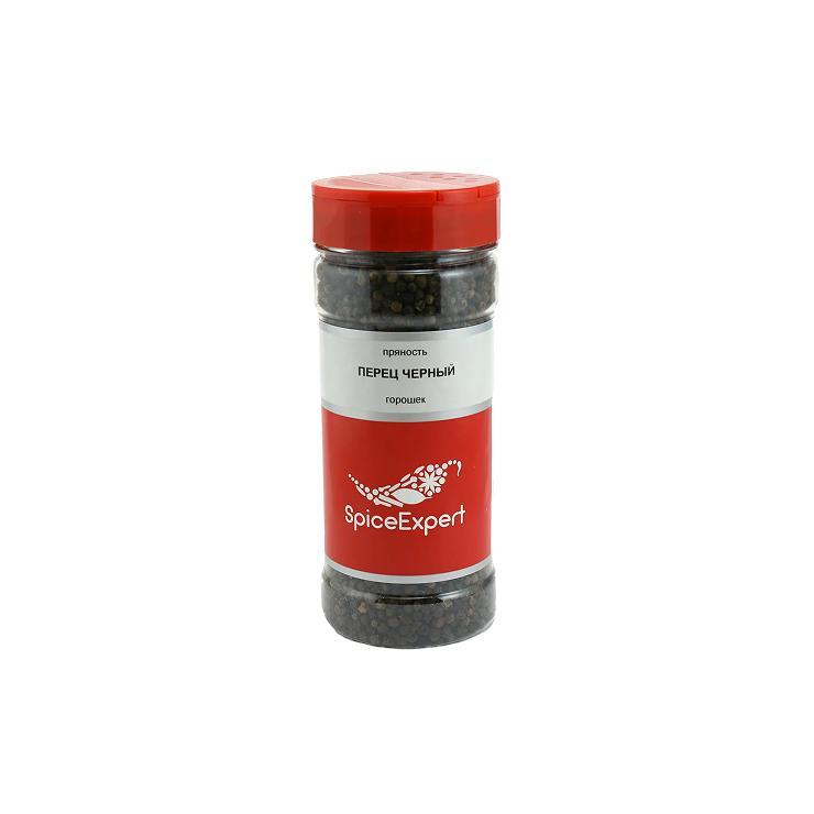 Перец SpiceExpert черный горошек 200 гр., банка