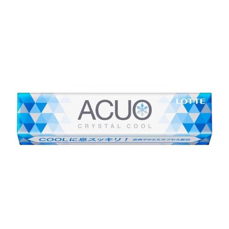 Жевательная резинка Lotte ACUO Crystal Cool 21 гр., обертка