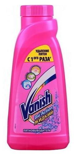 Пятновыводитель жидкий Vanish Oxi Action для тканей 450 мл., ПЭТ