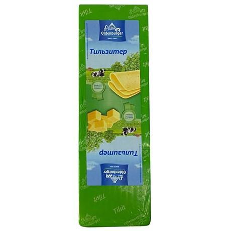 Сыр Oldenburger Тильзитер 45% брус 3 кг., пленка