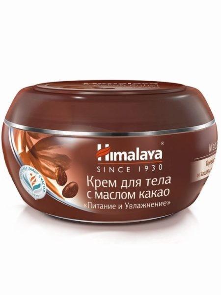 Крем для тела Himalaya с маслом какао питание и увлажнение 50 мл., банка