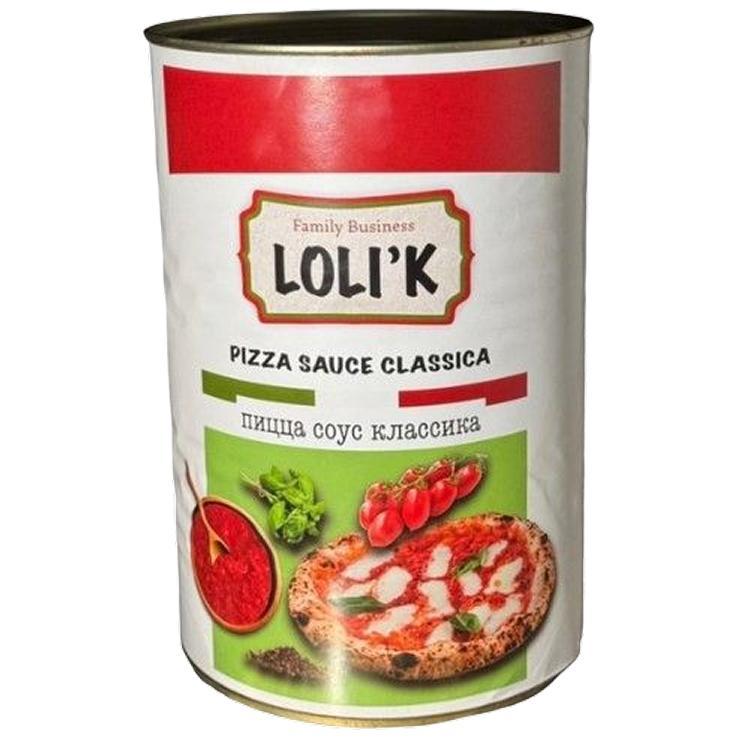Соус для пиццы LOLIK классика 710 гр., ж/б