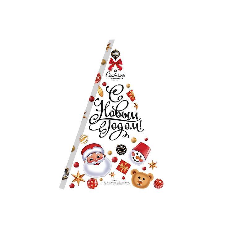 Конфеты Couturier новогодняя компания орех вишня 125 гр., картон