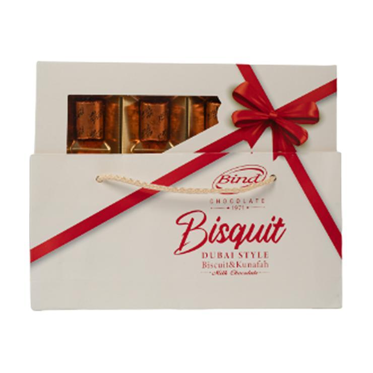 Конфеты Bind молочный шоколад с бисквитной и кадаифовой начинкой 120 гр., картон