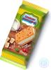 Мороженое брикет в печенье Вологодский пломбир  сэндвич с клюквой, 80 гр., флоу-пак