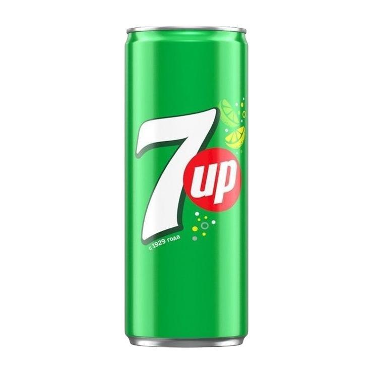 Напиток газированный 7Up 330 мл., ж/б