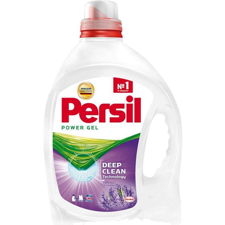 Гель для стирки белья Persil Power Gel лаванда  1,95 л., ПЭТ