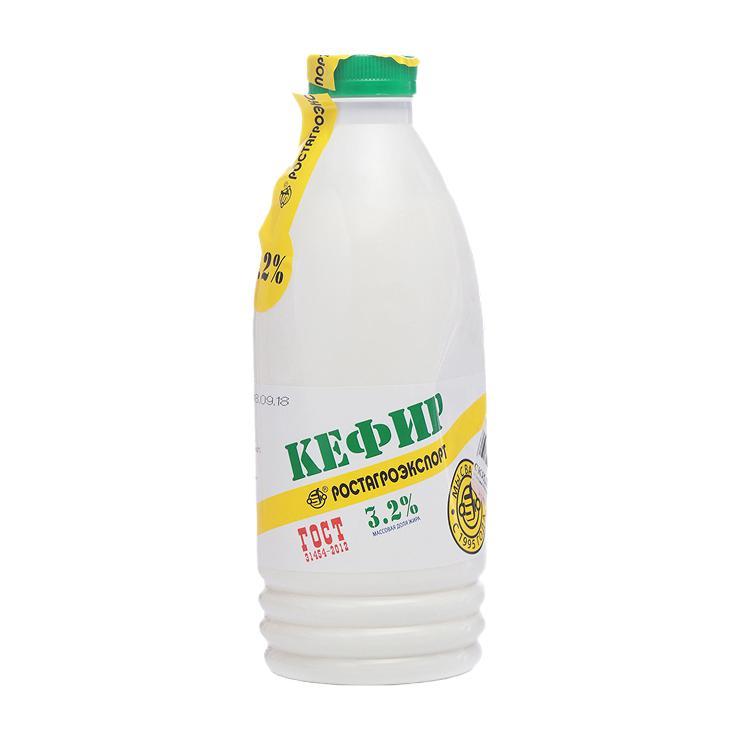 Кефир Ростагроэкспорт 3,2% 900 мл., ПЭТ