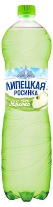 Напиток газированный яблоко Липецкая Росинка, 1,5 л., ПЭТ