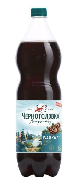 Напиток газированный Черноголовка Байкал безалкогольный 1,5 л., ПЭТ