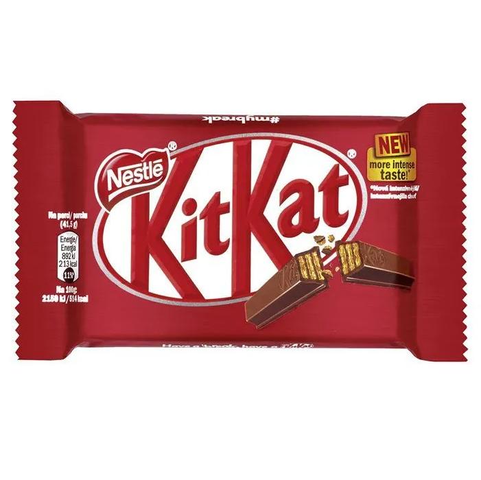 Батончик KitKat шоколадный 4 Fingers 41,5 гр., флоу-пак