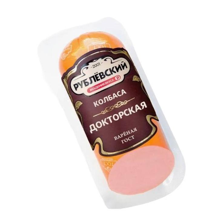 Колбаса Рублевский докторская вареная 400 гр., вакуум