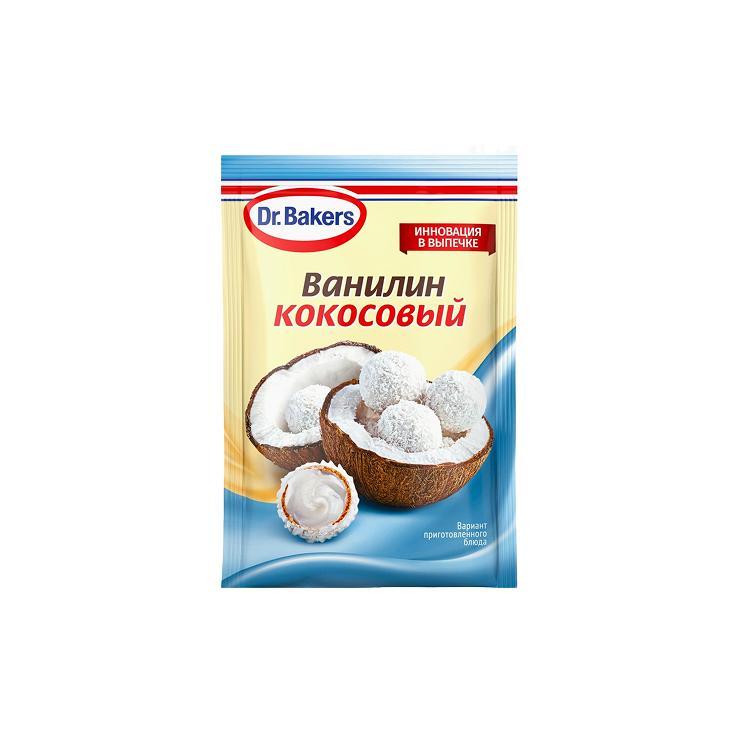 Ванилин DR.BAKERS кокосовый 2 гр., саше