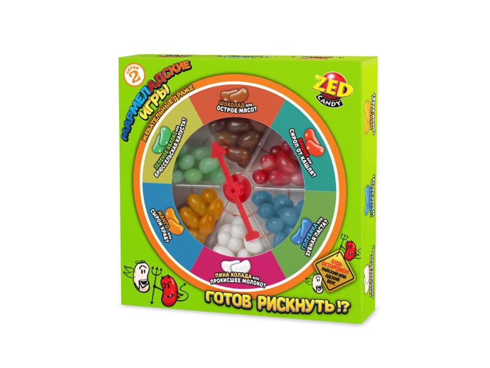 Драже Конфитой Мармеладские игры набор ассорти вкусов №1 120 гр., картон