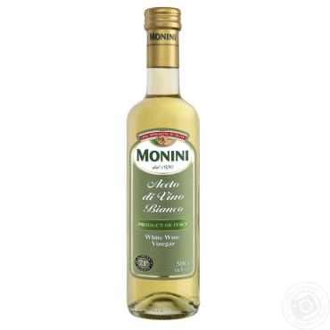 Уксус Monini White wine vinegar Белый винный 7,1%, 500 мл., стекло