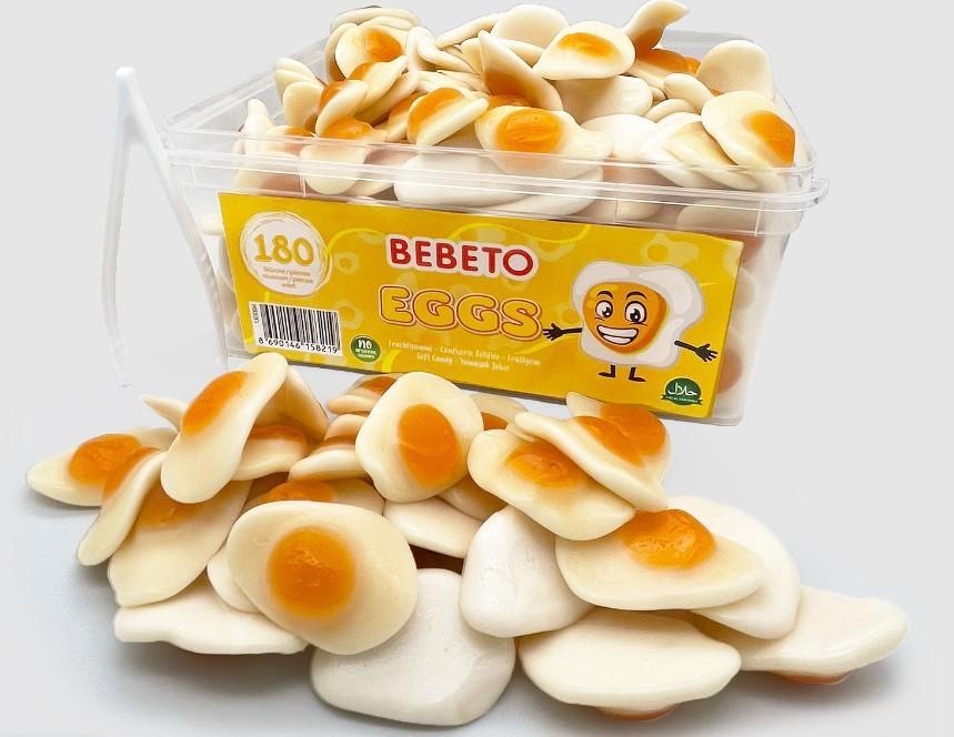 Мармелад жев. Bebeto Oily Egg Турция, 1,08 кг., ПЭТ