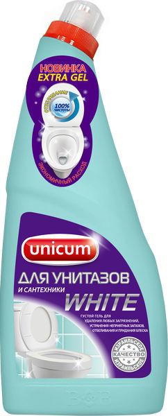 Средство для чистки унитазов с гипохлоритом, Unicum, 750 мл., ПЭТ