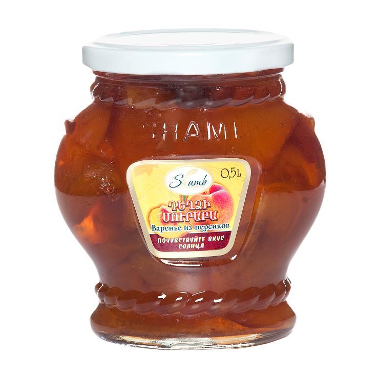 Варенье Shamb из персика 665 гр., стекло