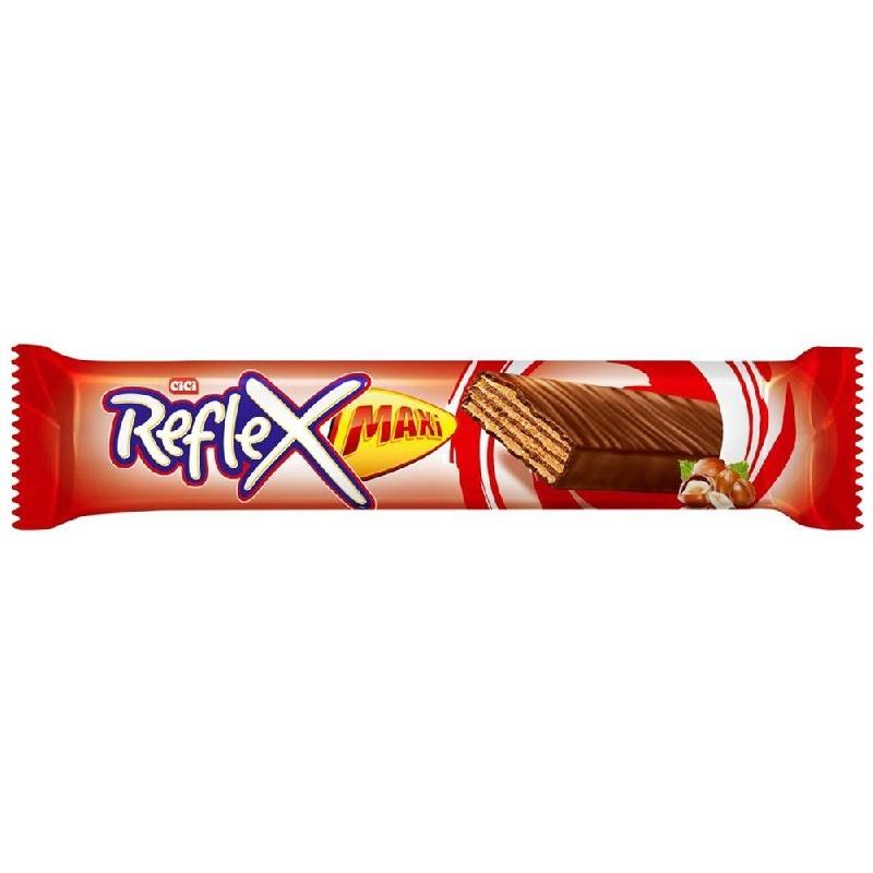 Вафли Reflex Maxi с ореховым кремом 60 гр., флоу-пак