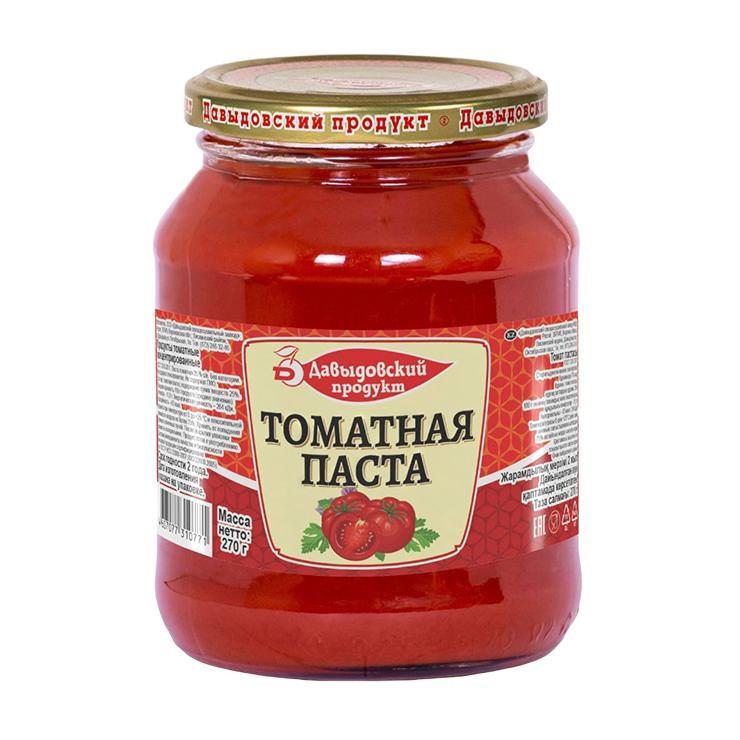 Паста томатная Давыдовский продукт ГОСТ 270 гр., стекло