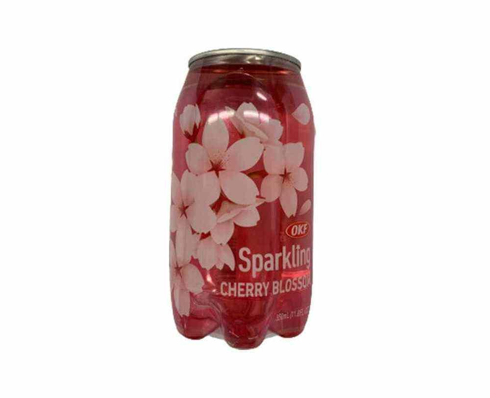 Напиток газированный OKF Sparkling Cherry Blossom 350 мл., ж/б