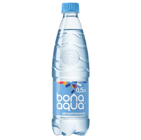 Вода негазированная Bon Aqua 500 мл., ПЭТ