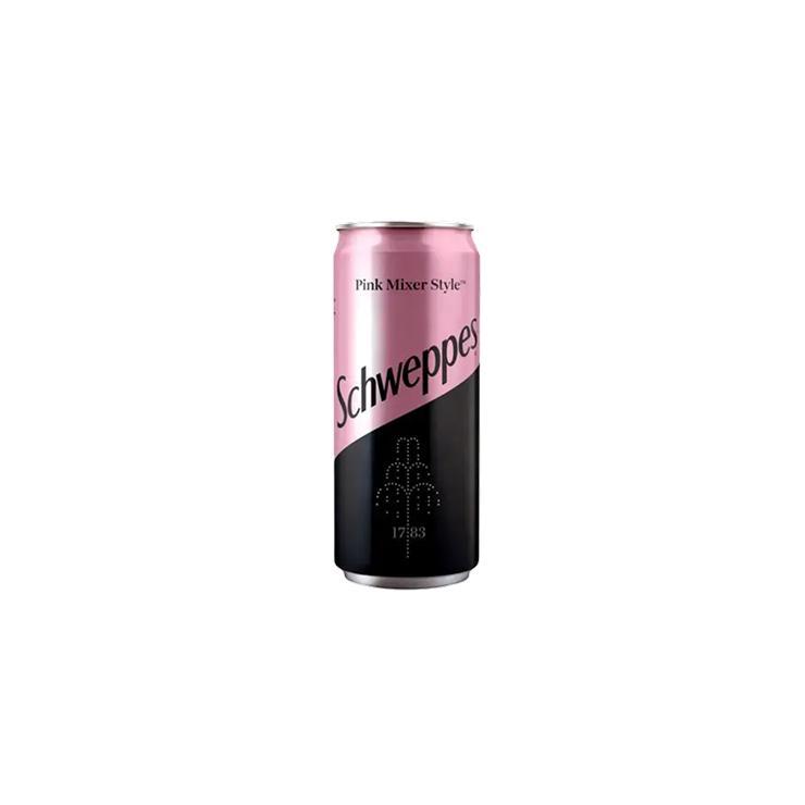 Напиток газированный Schweppes pink tonic 330 мл., ж/б