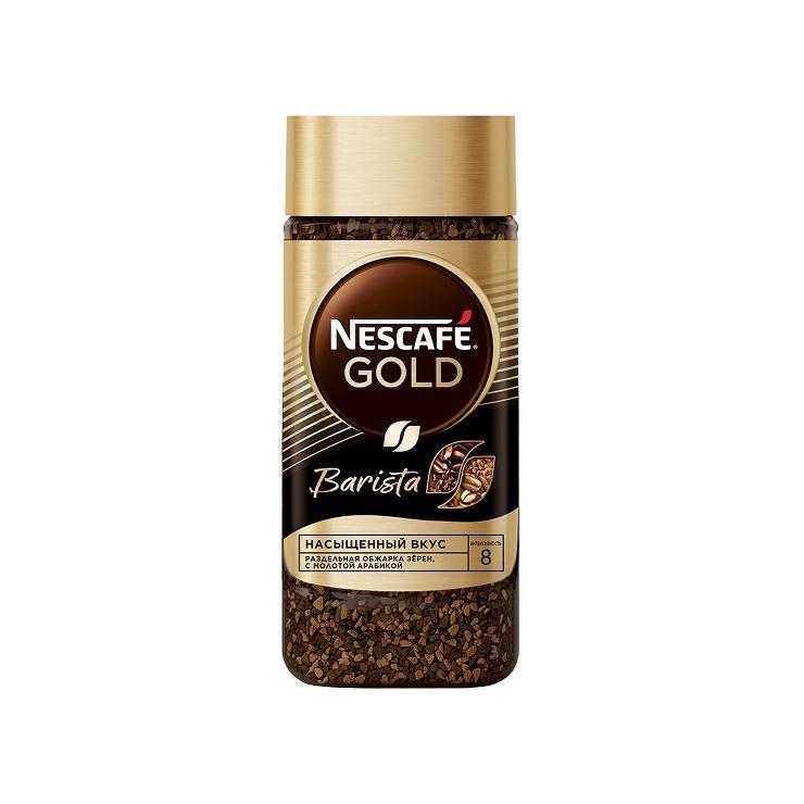 Кофе Nescafe Gold Barista растворимый 85 гр., стекло