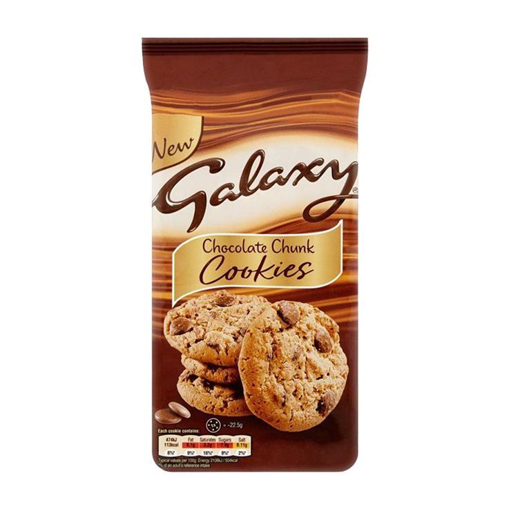 Печенье Galaxy Chocolate Chunk Cookies 180 гр., флоу-пак