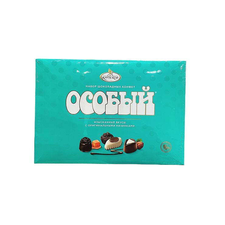 Конфеты Крупской особый с оригинальными начинками 183 гр., картон