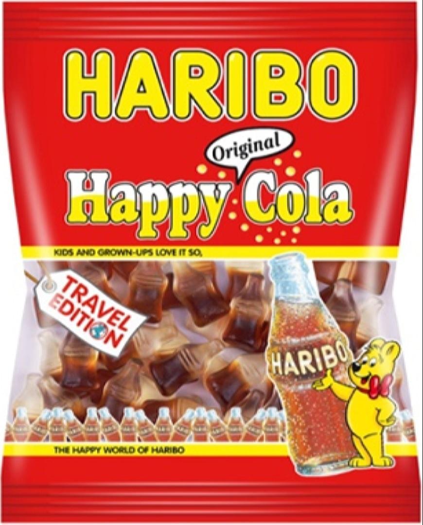 Мармелад Haribo Happy Cola 175 гр., флоу-пак