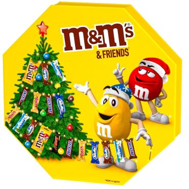 Набор подарочный M&M's and Friends 355 гр., картон
