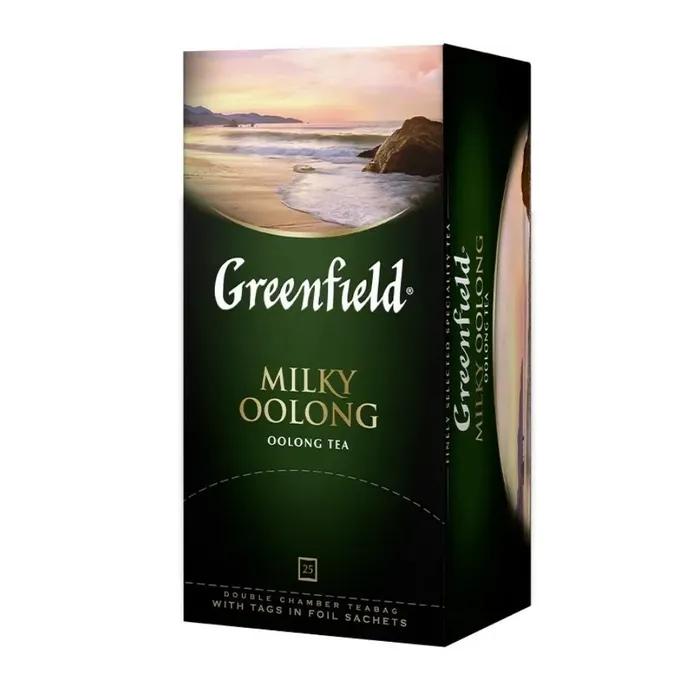 Чай Greenfield Milky Oolong зеленый 25 пакетиков 50 гр., картон