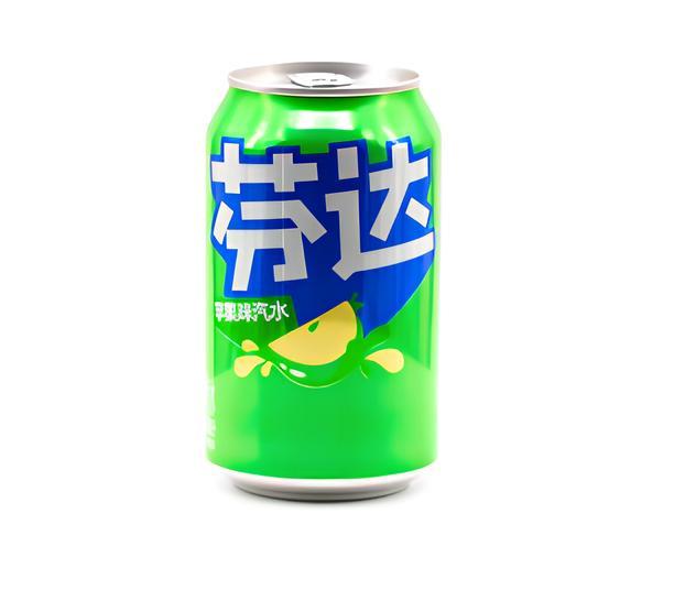 Напиток газированный Fanta яблоко Китай 330 мл., ж/б