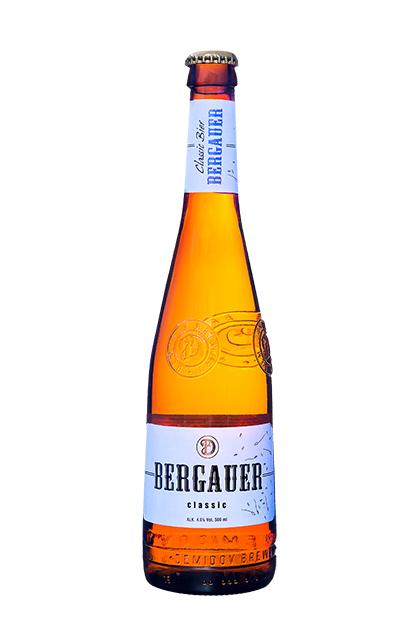 Пиво Bergauer Classic светлое 4,8% 500 мл., стекло