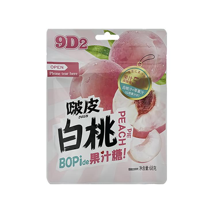 Мармеладные конфеты со вкусом белого персика коробка 68 гр., саше