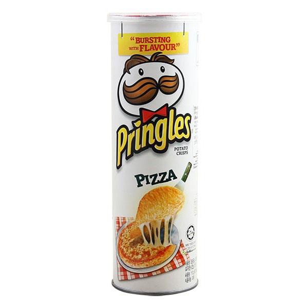 Чипсы Pringles Пицца, картофельные, 165 гр., туба