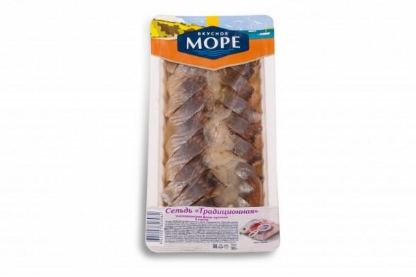 Сельдь Вкусное море филе в масле Традиционная 180 гр., лоток